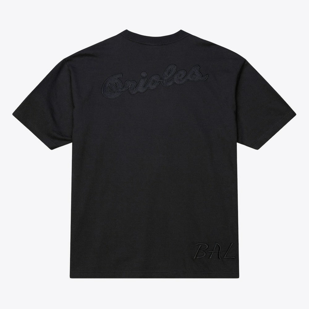Baltimore Orioles Mitchell & Ness Cooperstown Collection Phantom T-Shirt - Black T-shirts