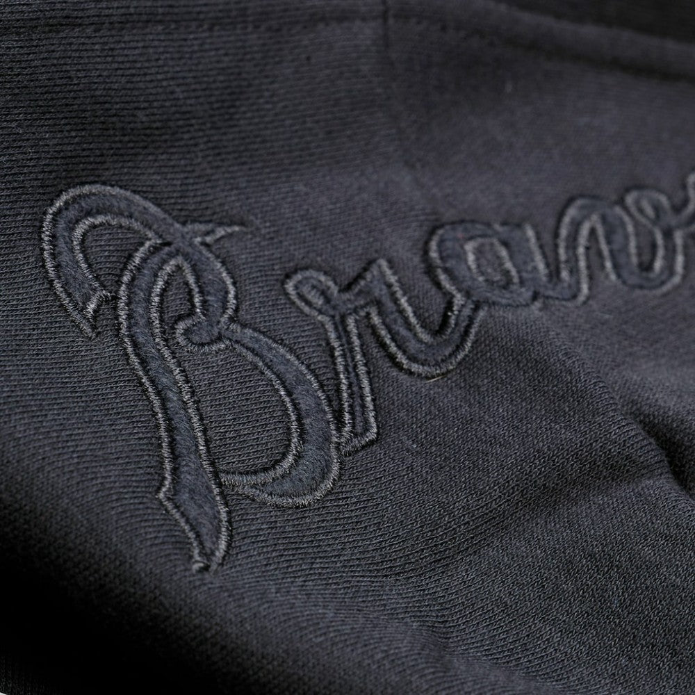 Atlanta Braves Mitchell & Ness Phantom Fleece Hoodie - Black Hoodies