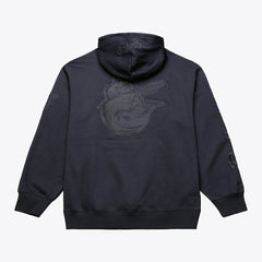 Baltimore Orioles Mitchell & Ness Phantom Fleece Hoodie - Black Hoodies