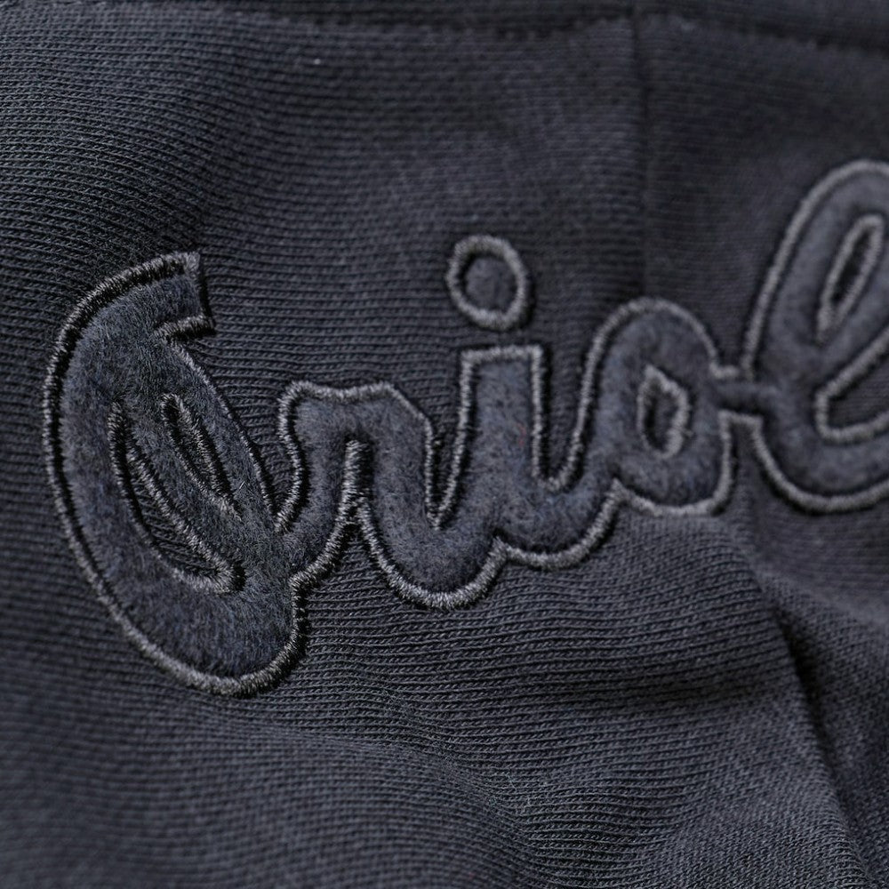 Baltimore Orioles Mitchell & Ness Phantom Fleece Hoodie - Black Hoodies