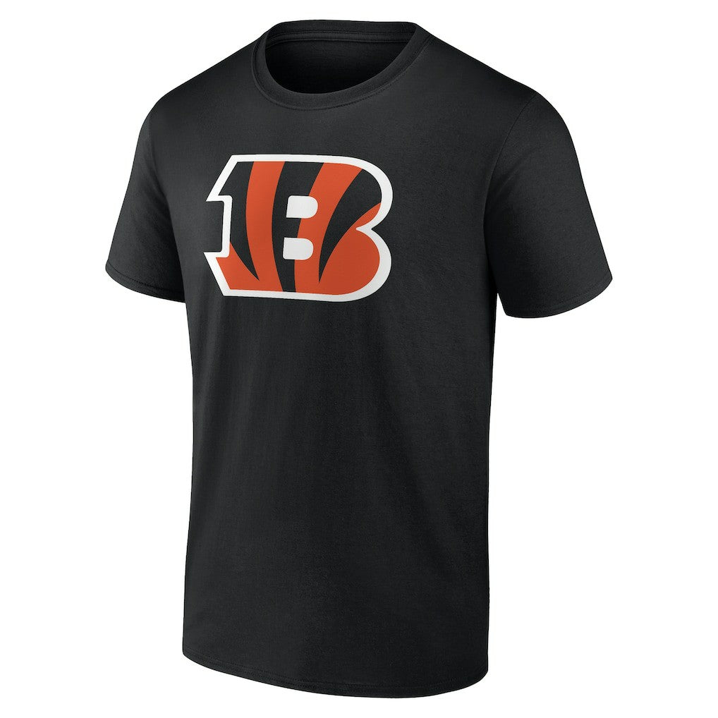 Ja'Marr Chase Cincinnati Bengals Icon Name & Number T-Shirt - Black T-shirts