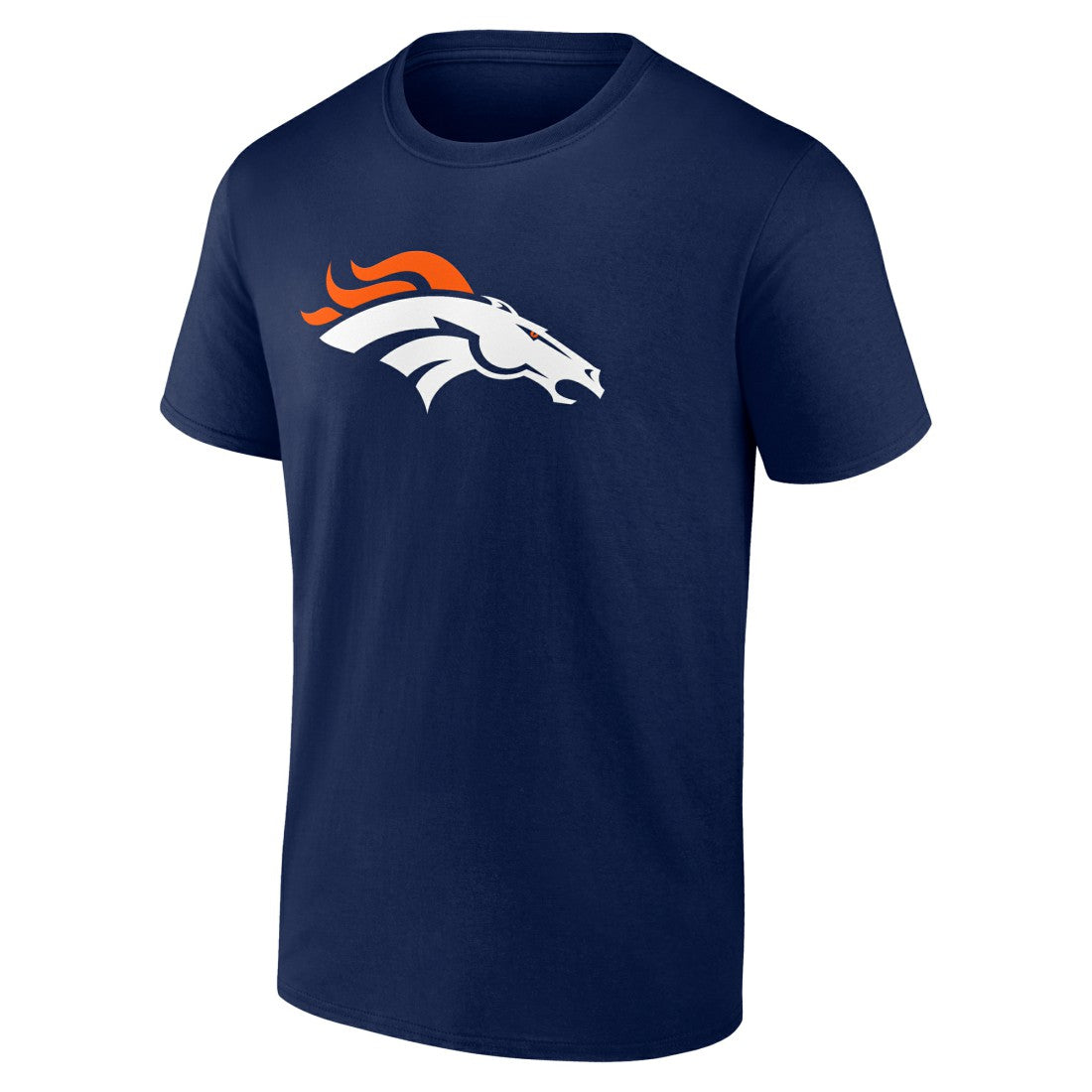Bo Nix Denver Broncos Icon Name & Number T-Shirt - Navy T-shirts