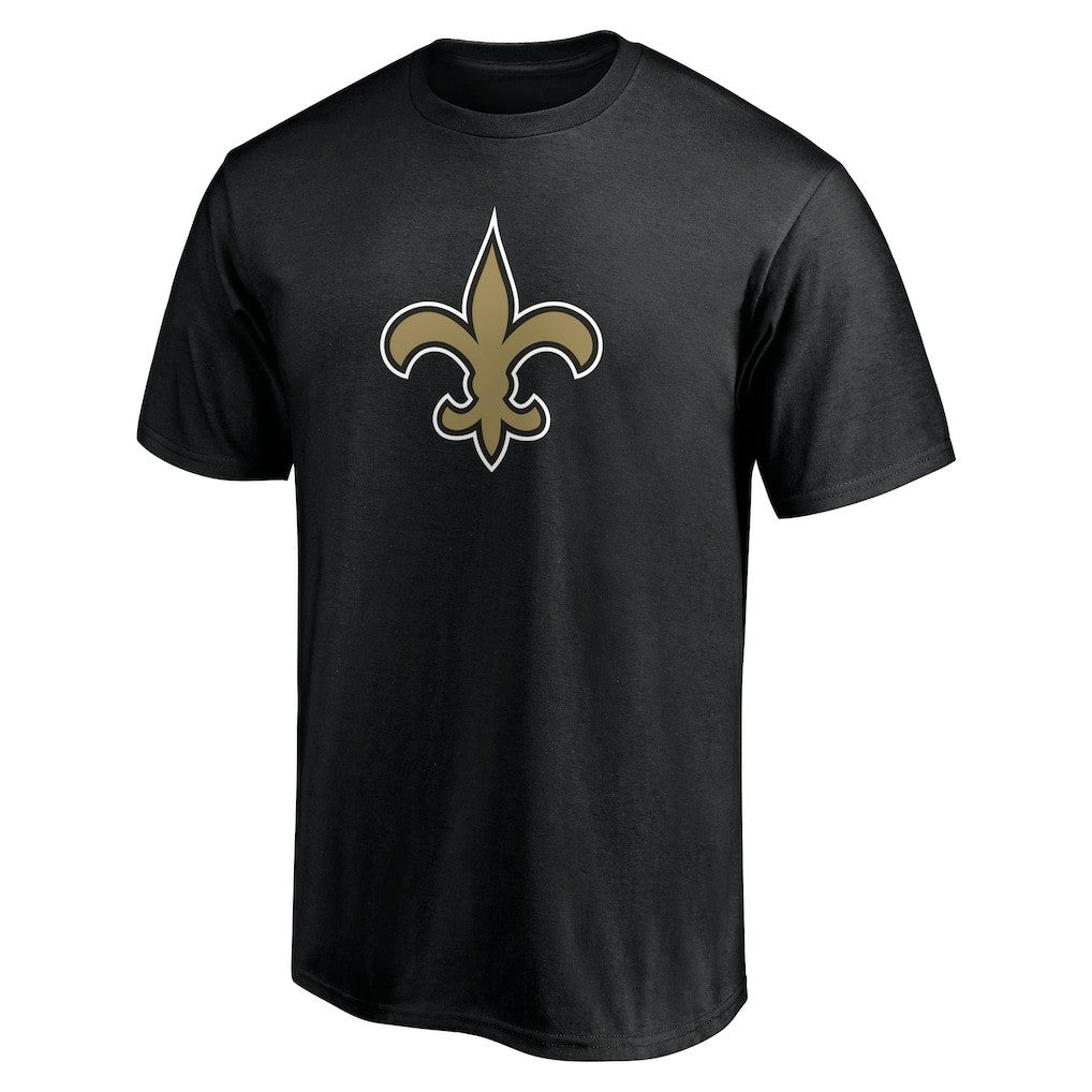 Alvin Kamara New Orleans Saints Icon Name & Number T-Shirt - Black T-shirts