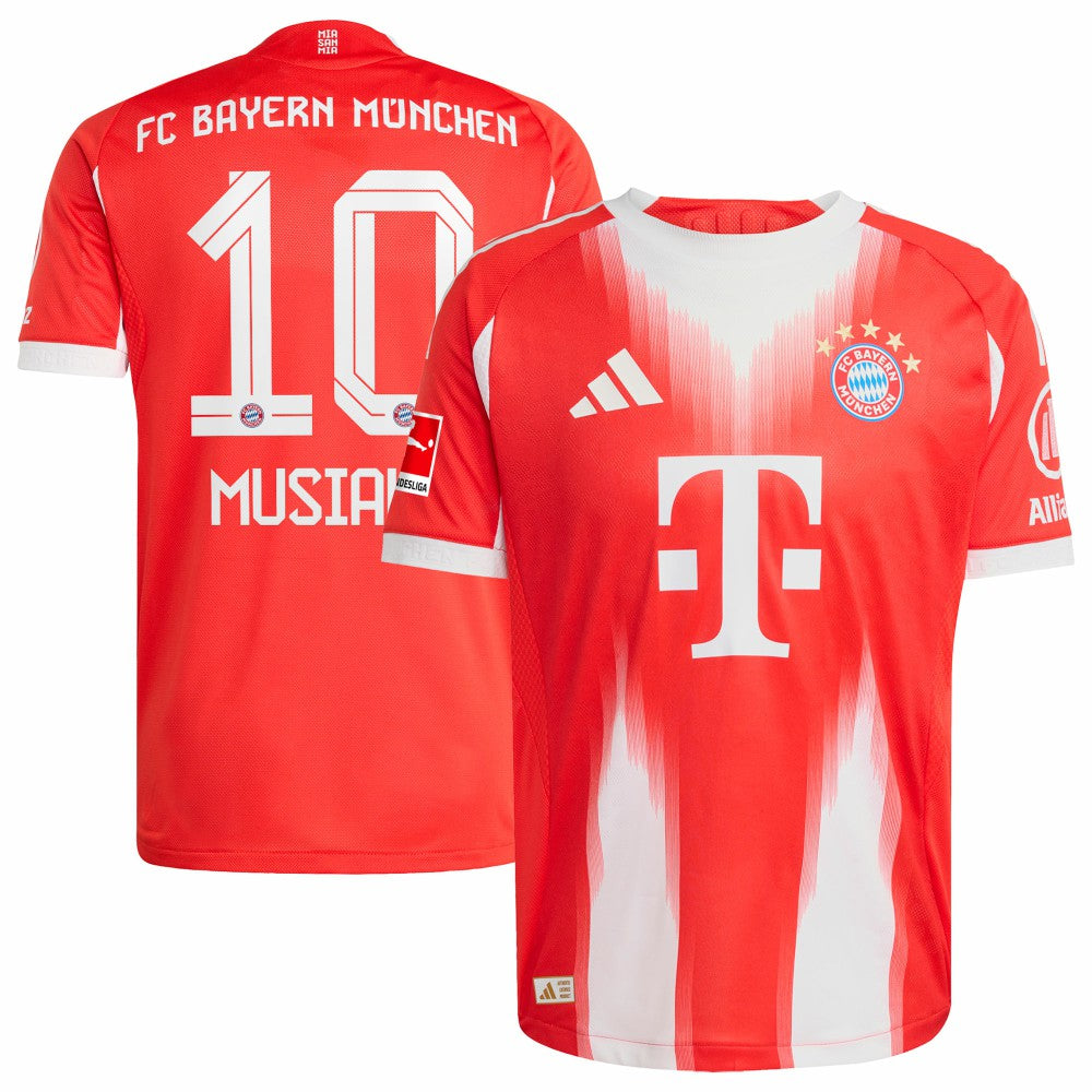Jamal Musiala Bayern Munich Home 2025/26 Player Jersey Red - Adidas online