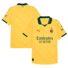 AC Milan 2025/26 Third Jersey Yellow - Puma for sale