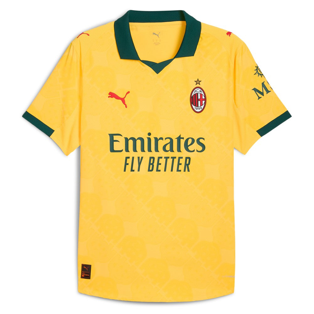 AC Milan 2025/26 Third Jersey Yellow - Puma for sale