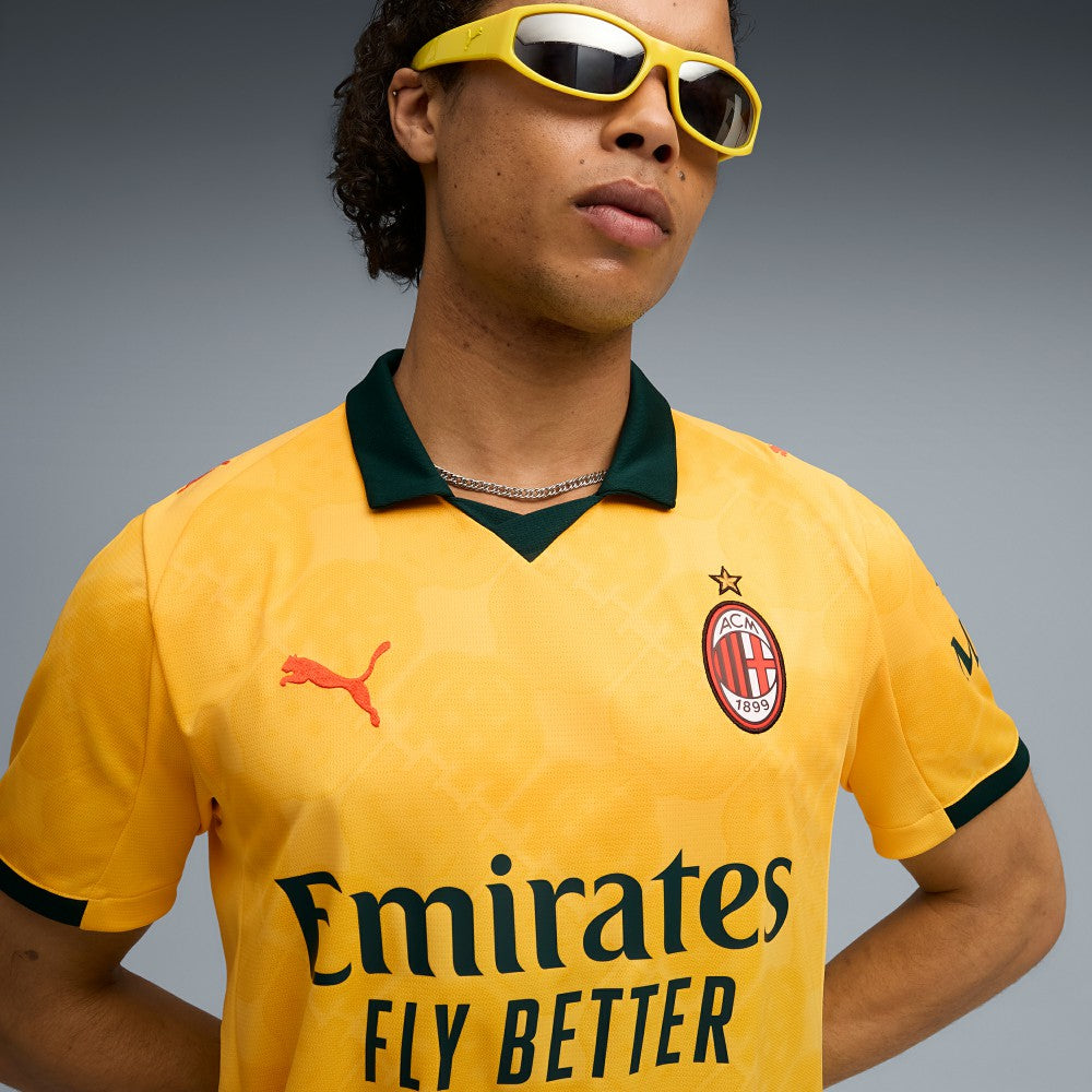 AC Milan 2025/26 Third Replica Jersey Yellow - Puma on sale
