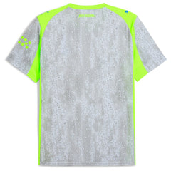 Manchester City 2025/26 Third Replica Jersey Gray/Neon Green - Puma discount