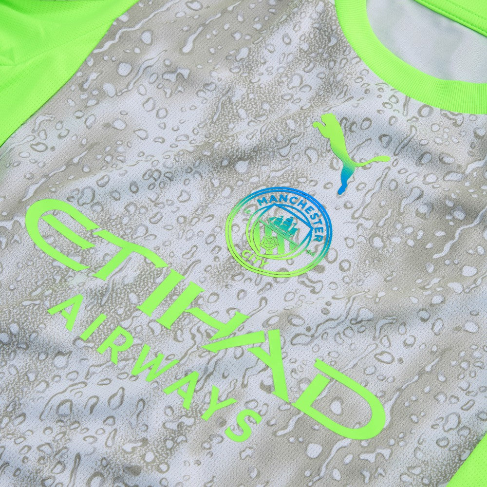 Manchester City Women's 2025/26 Third Replica Jersey Green/Neon Green - Puma sale