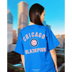 Chicago Cubs Mitchell & Ness x BLACKPINK  T-Shirt - Royal - Limited Edition T-shirts