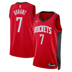 Kevin Durant Houston Rockets Unisex Swingman Player Jersey Icon Edition Red - Nike