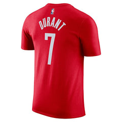 Kevin Durant Houston Rockets Icon Edition Name & Number T-Shirt Red - Nike
