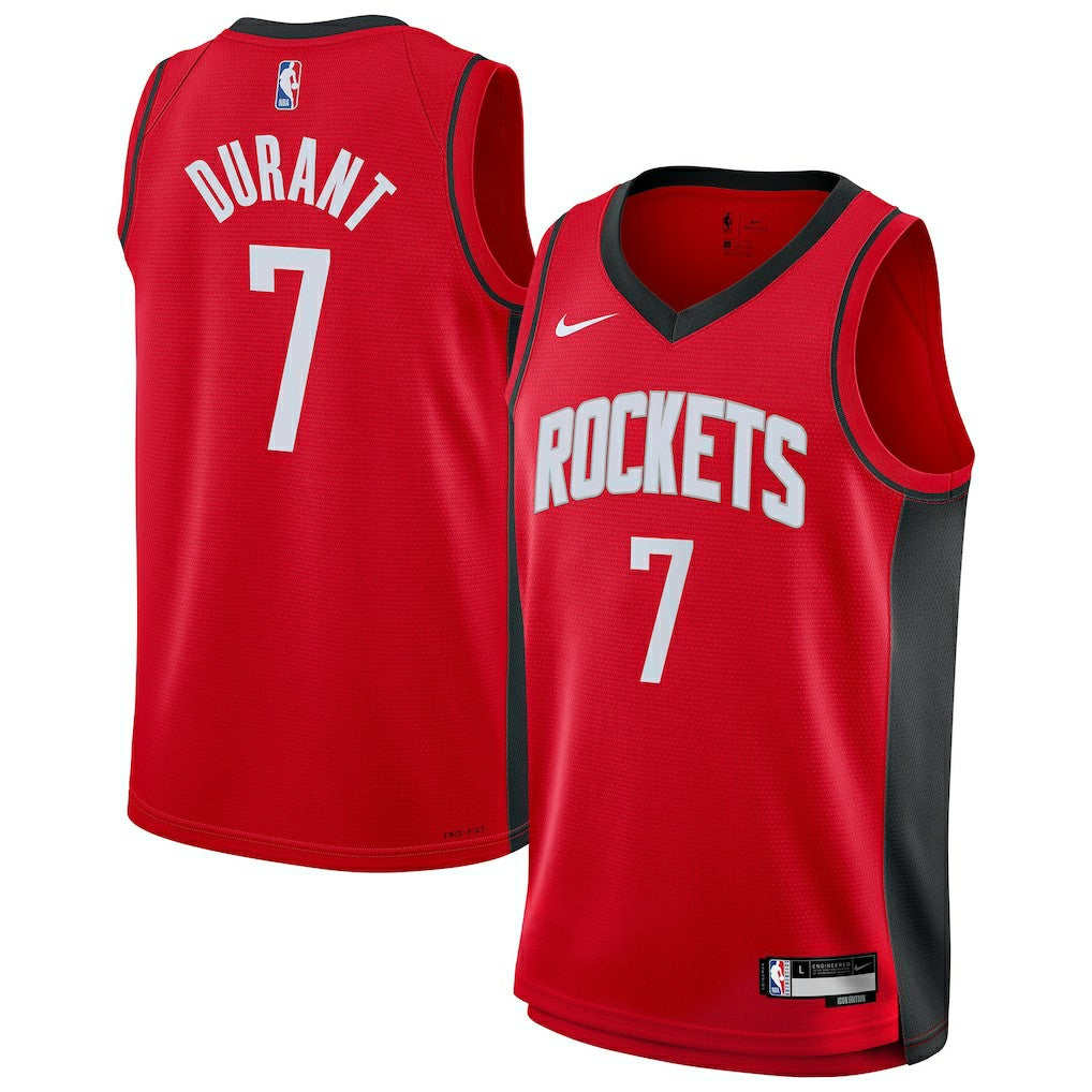 Kevin Durant Houston Rockets Youth Swingman Jersey Icon Edition Red - Nike
