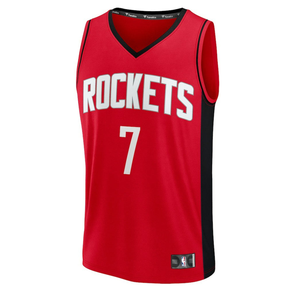 Kevin Durant Houston Rockets Fast Break Replica Player Jersey Icon Edition Red - Fanatics
