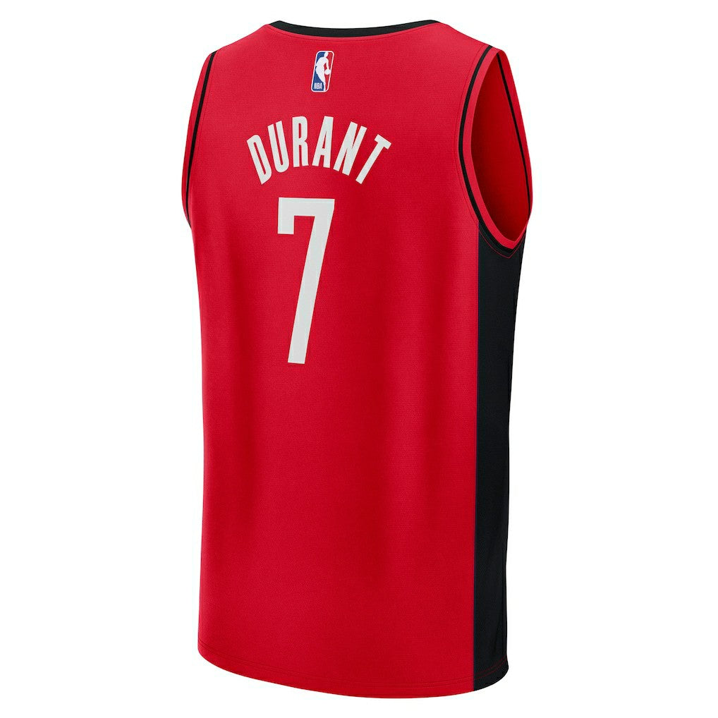 Kevin Durant Houston Rockets Youth Fast Break Replica Player Jersey Icon Edition Red - Fanatics