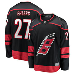 Nikolaj Ehlers Carolina Hurricanes Fanatics Home Breakaway Jersey - Black | US 203286195