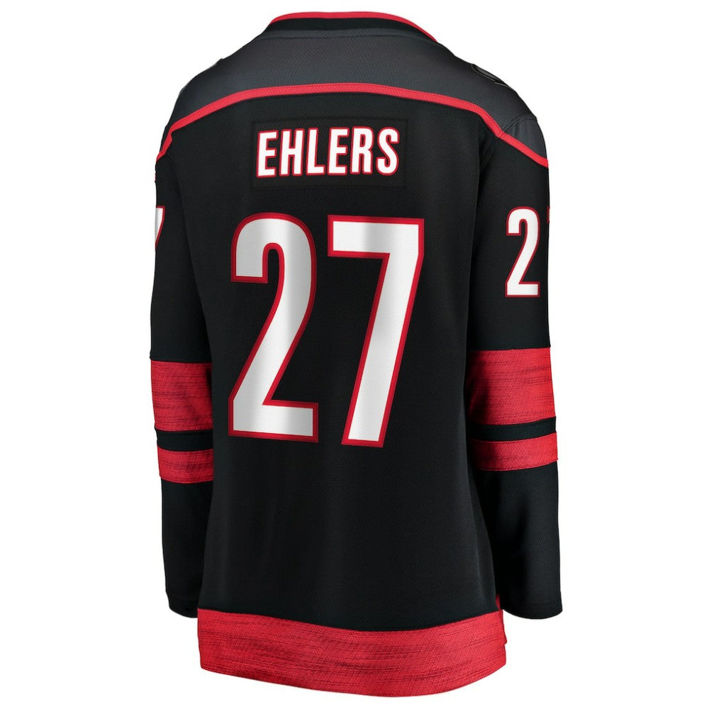 Nikolaj Ehlers Carolina Hurricanes Fanatics Women's Home Breakaway Jersey - Black | US 203286196