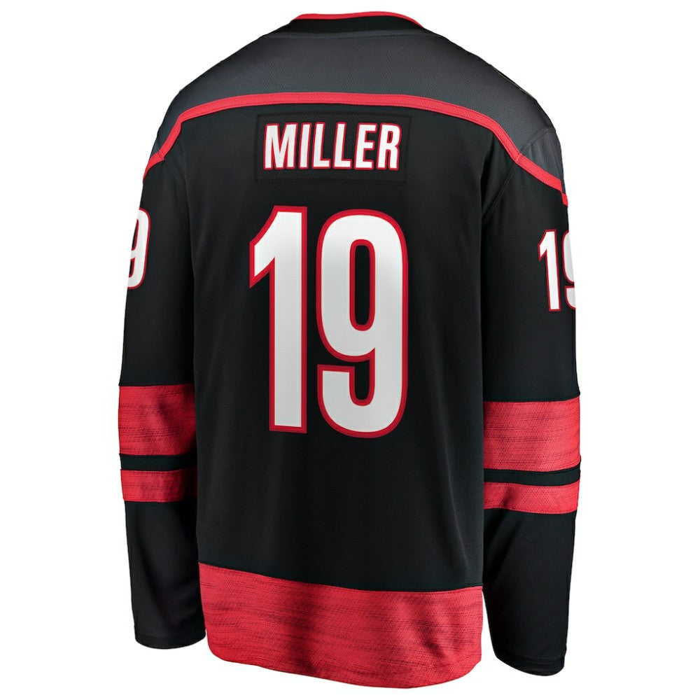 K'Andre Miller Carolina Hurricanes Fanatics Home Breakaway Jersey - Black | US 203286197