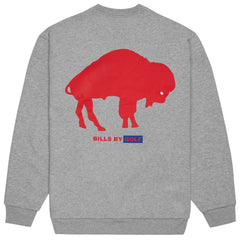 Buffalo Bills Golf Wang Unisex Sweatshirt - Heather Gray Sweatshirts