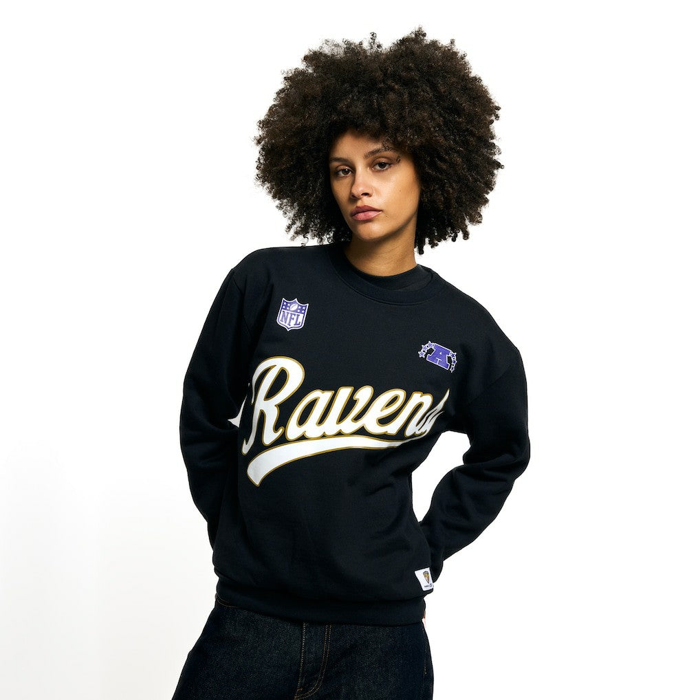 Baltimore Ravens Golf Wang Unisex Sweatshirt - Black Sweatshirts