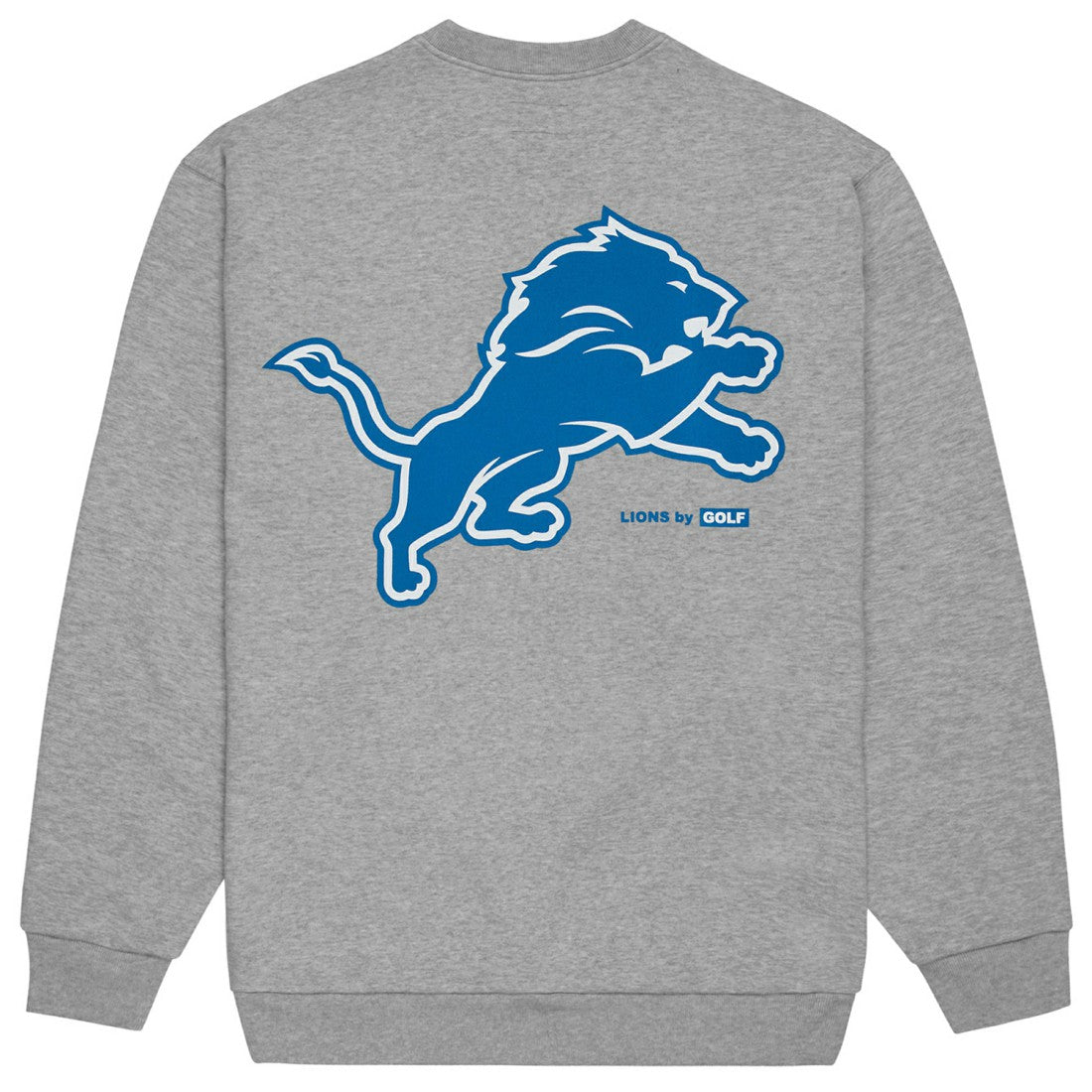 Detroit Lions Golf Wang Unisex Sweatshirt - Heather Gray Sweatshirts