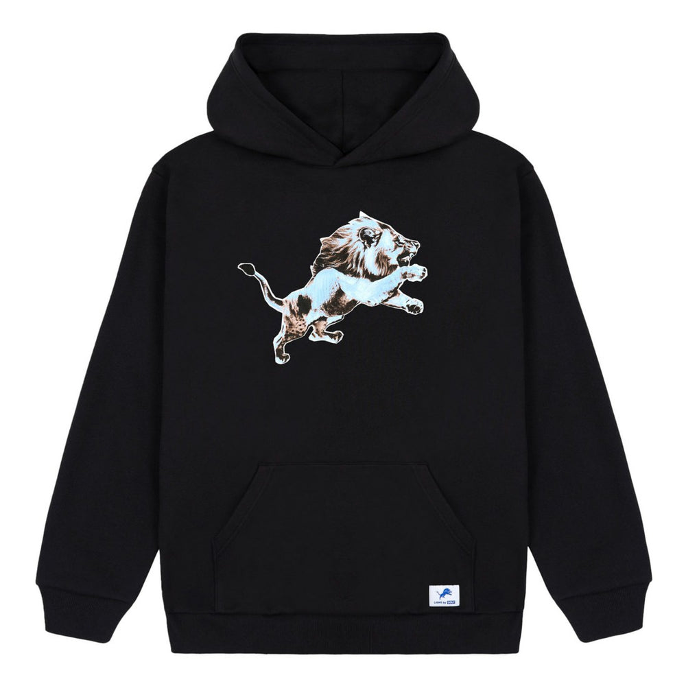 Detroit Lions Golf Wang Unisex Cutout Hoodie - Black Hoodies