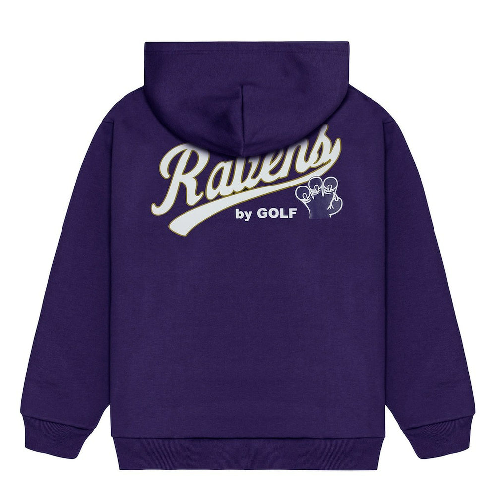 Baltimore Ravens Golf Wang Unisex Cutout Hoodie - Purple Hoodies