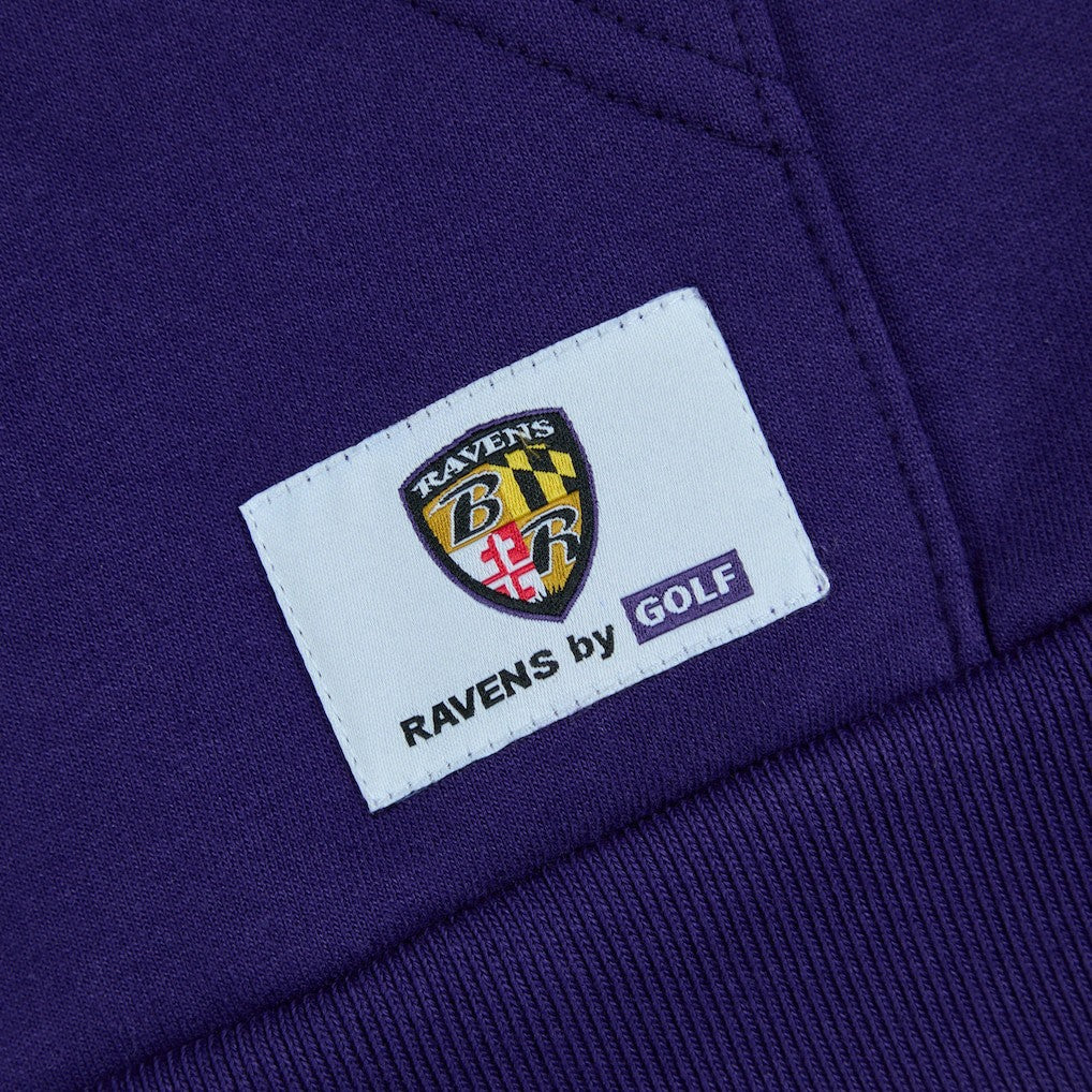 Baltimore Ravens Golf Wang Unisex Cutout Hoodie - Purple Hoodies