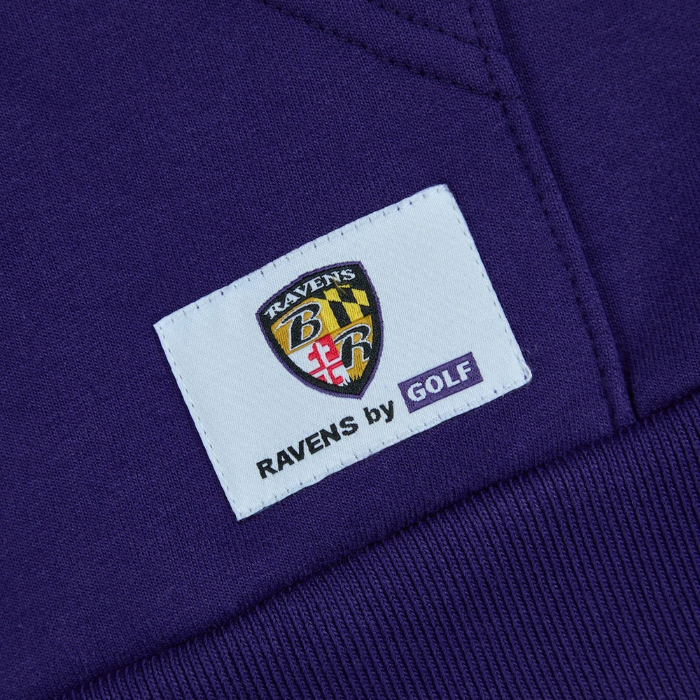 Baltimore Ravens Golf Wang Unisex Cutout Hoodie - Purple Hoodies