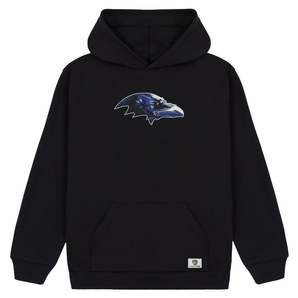 Baltimore Ravens Golf Wang Unisex Cutout Hoodie - Black Hoodies