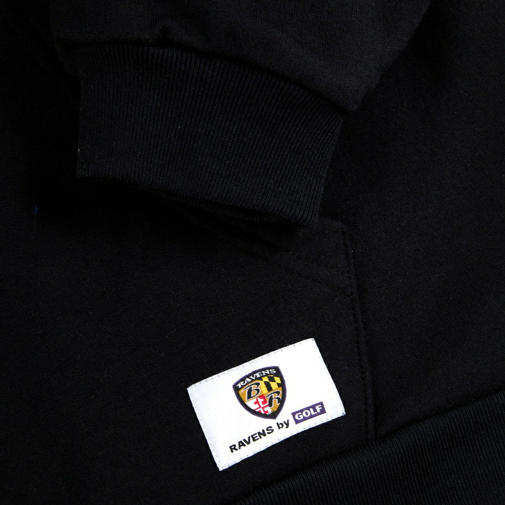 Baltimore Ravens Golf Wang Unisex Cutout Hoodie - Black Hoodies