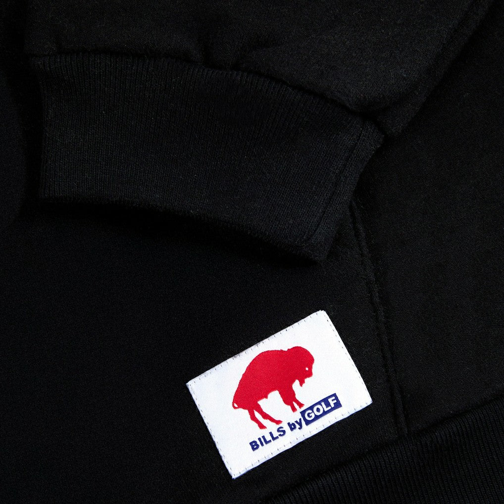 Buffalo Bills Golf Wang Unisex Cutout Hoodie - Black Hoodies