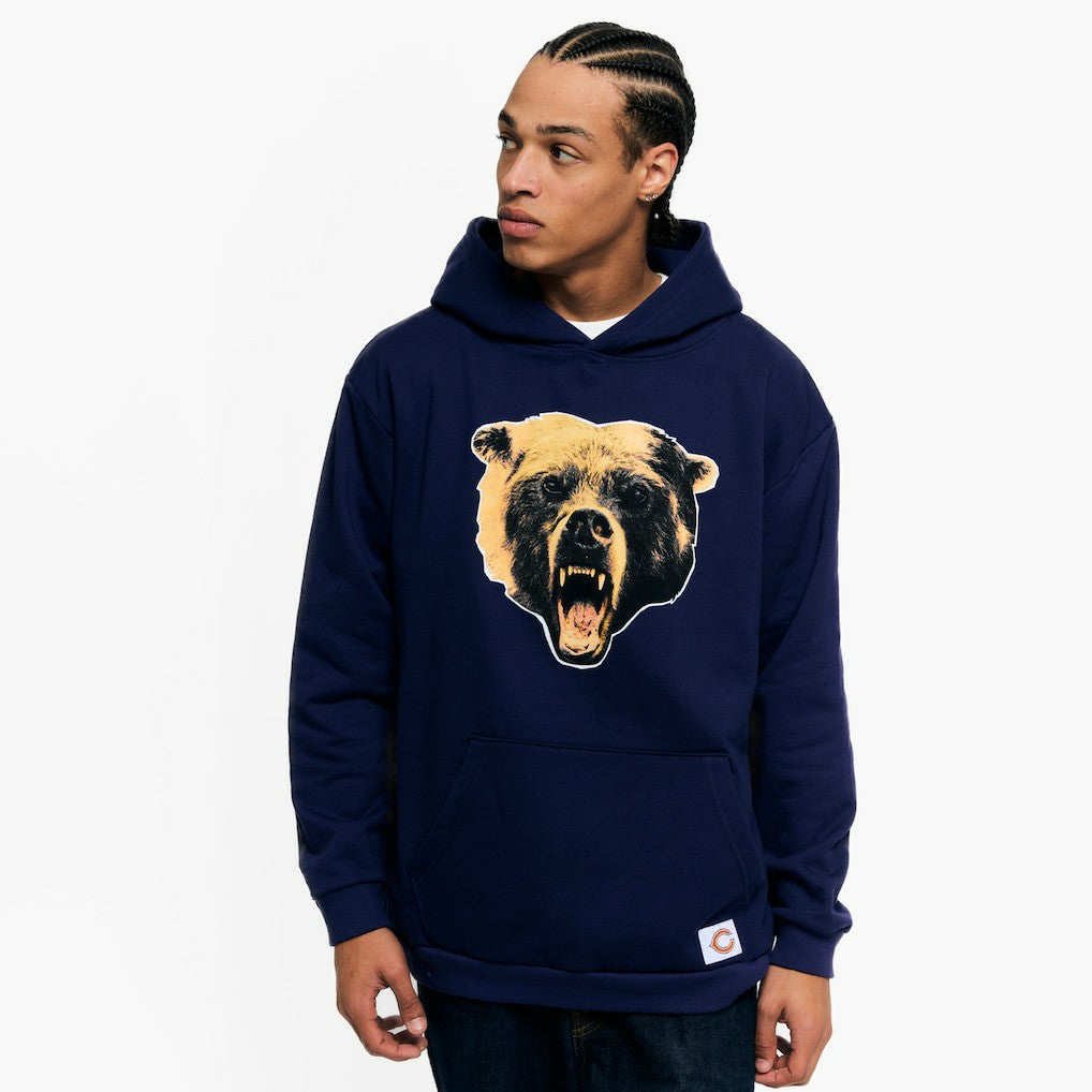 Chicago Bears Golf Wang Unisex Cutout Hoodie - Navy Hoodies