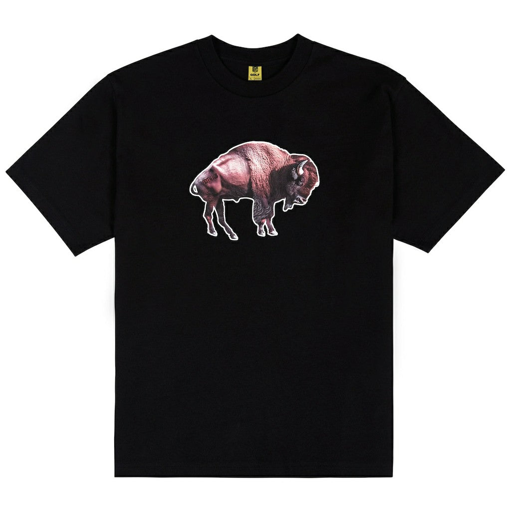 Buffalo Bills Golf Wang Unisex Cutout T-Shirt - Black T-shirts