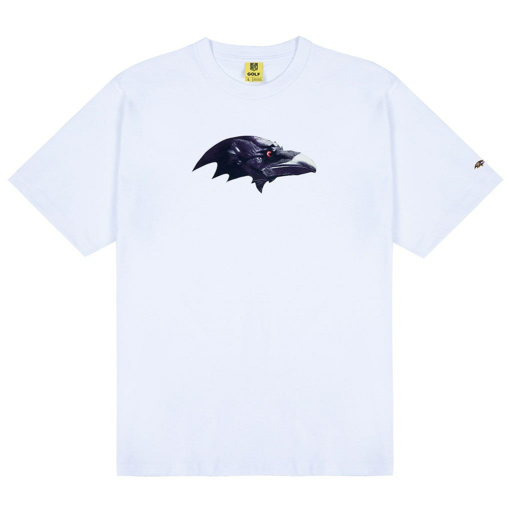 Baltimore Ravens Golf Wang Unisex Cutout T-Shirt - White T-shirts