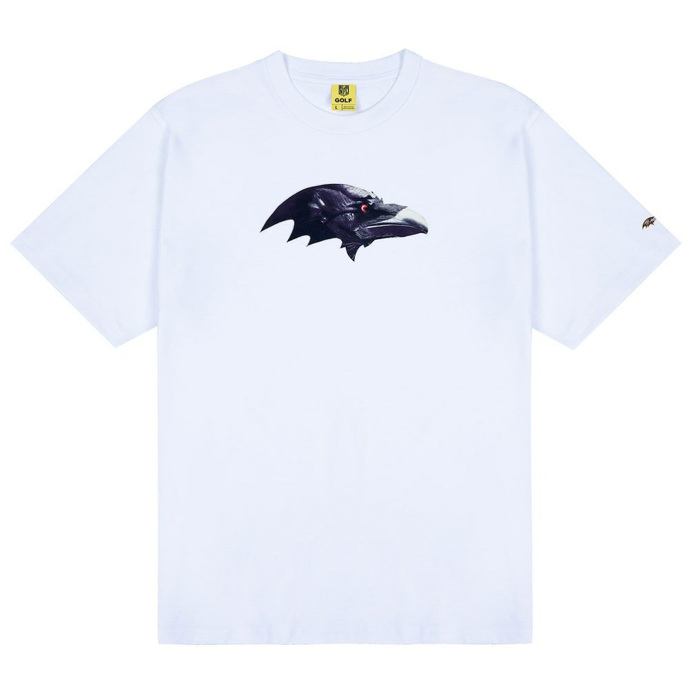 Baltimore Ravens Golf Wang Unisex Cutout T-Shirt - White T-shirts