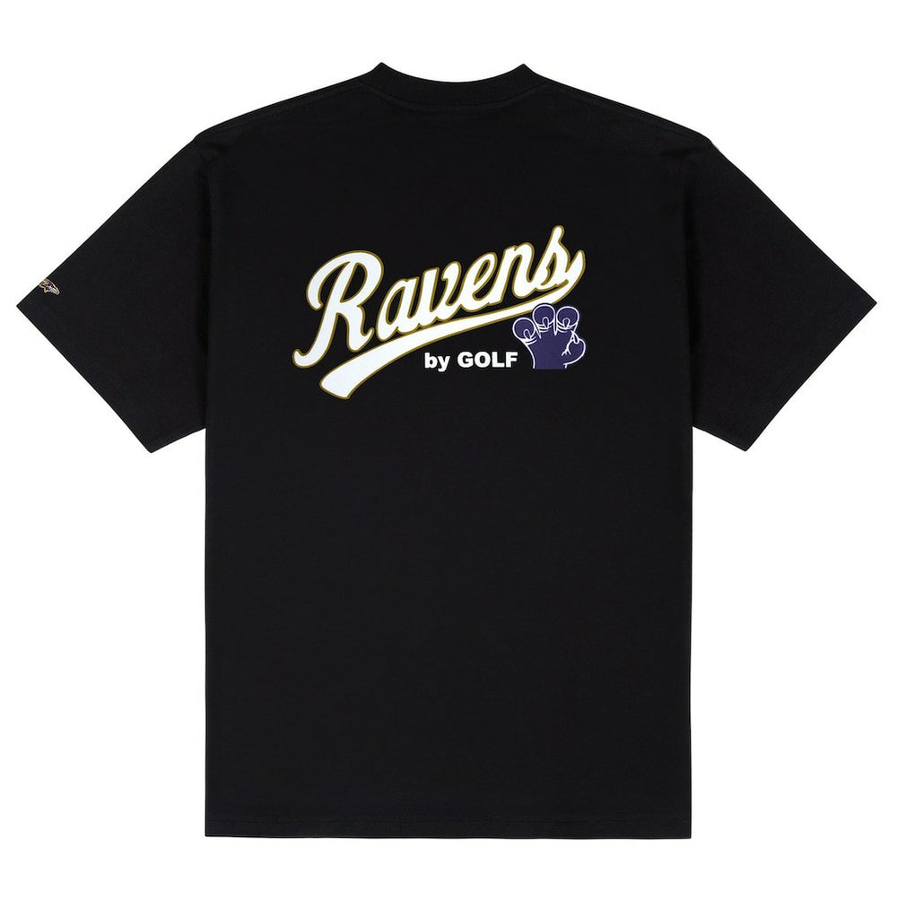 Baltimore Ravens Golf Wang Unisex Cutout T-Shirt - Black T-shirts