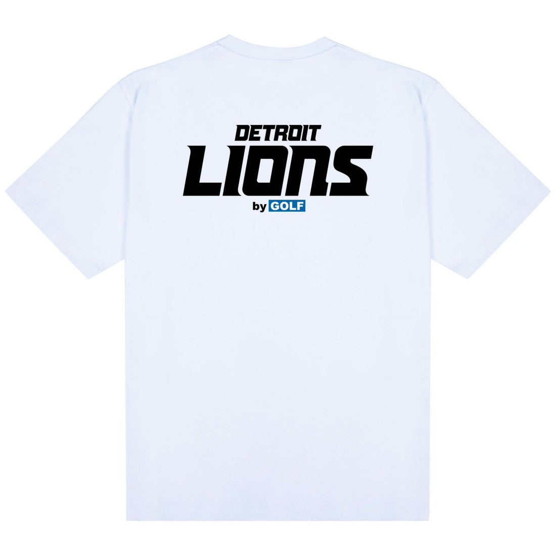 Detroit Lions Golf Wang Unisex Cutout T-Shirt - White T-shirts