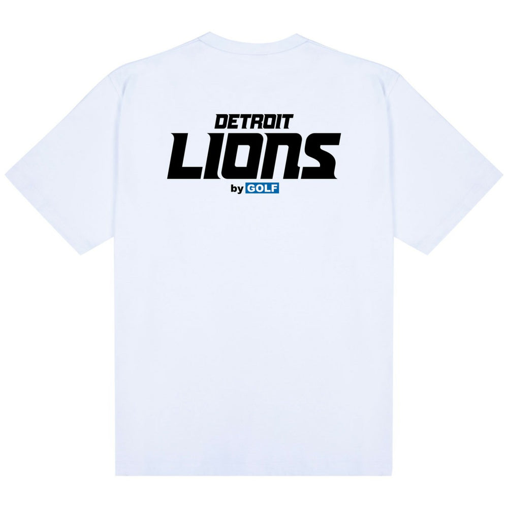 Detroit Lions Golf Wang Unisex Cutout T-Shirt - White T-shirts
