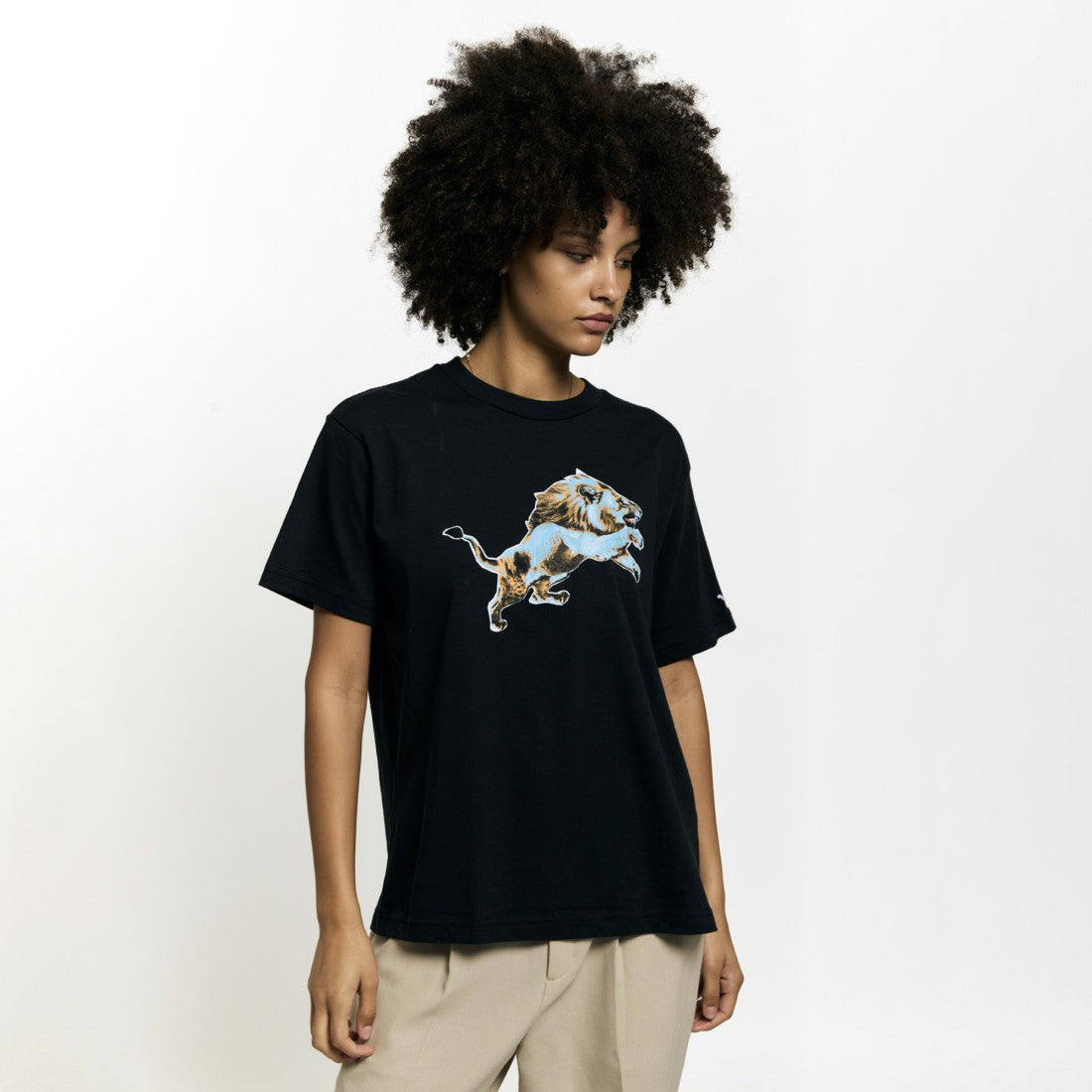 Detroit Lions Golf Wang Unisex Cutout T-Shirt - Black T-shirts