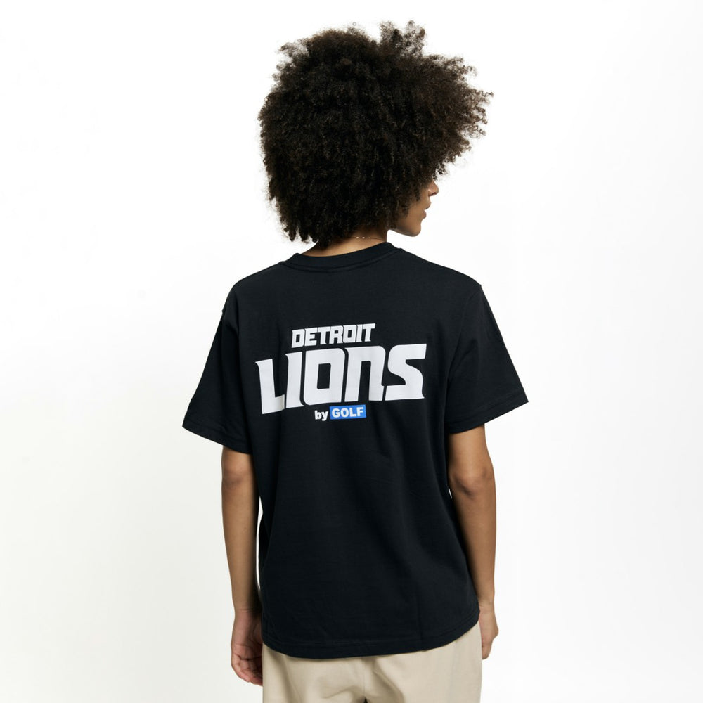 Detroit Lions Golf Wang Unisex Cutout T-Shirt - Black T-shirts