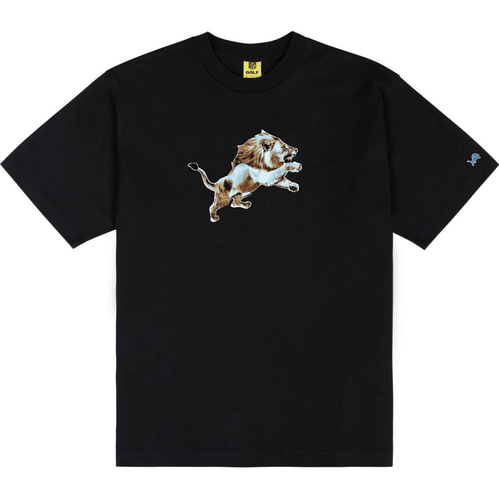 Detroit Lions Golf Wang Unisex Cutout T-Shirt - Black T-shirts