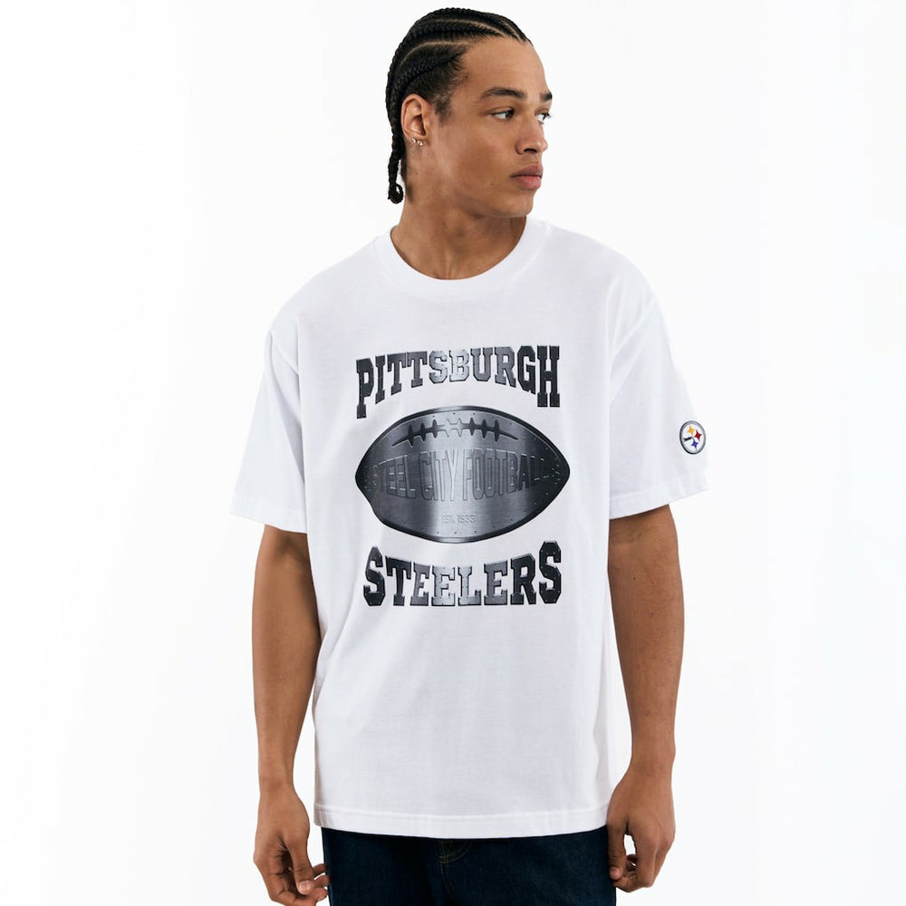 Pittsburgh Steelers Golf Wang Unisex Cutout T-Shirt - White T-shirts