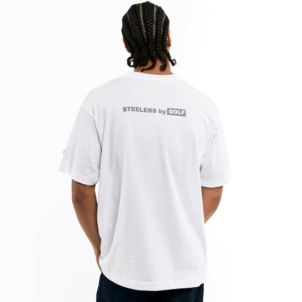 Pittsburgh Steelers Golf Wang Unisex Cutout T-Shirt - White T-shirts