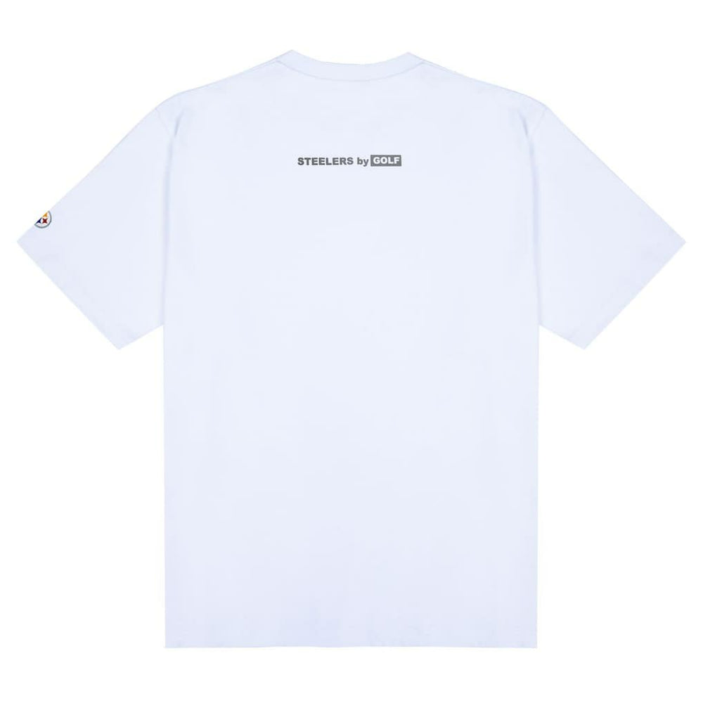 Pittsburgh Steelers Golf Wang Unisex Cutout T-Shirt - White T-shirts