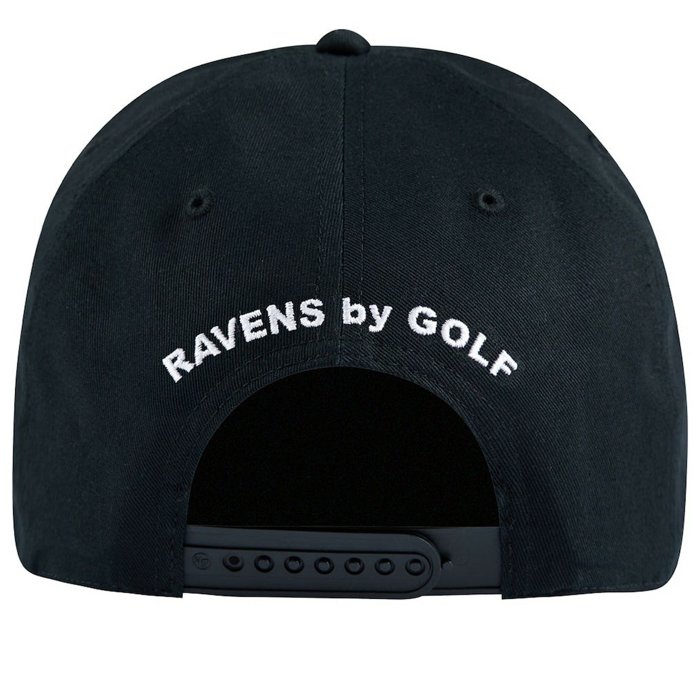 Baltimore Ravens Golf Wang Unisex Snapback Hat - Black Hats