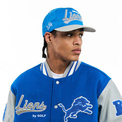 Detroit Lions Golf Wang Unisex Snapback Hat - Blue/Silver Hats