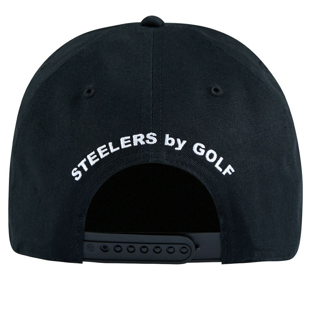 Pittsburgh Steelers Golf Wang Unisex Snapback Hat - Black Hats