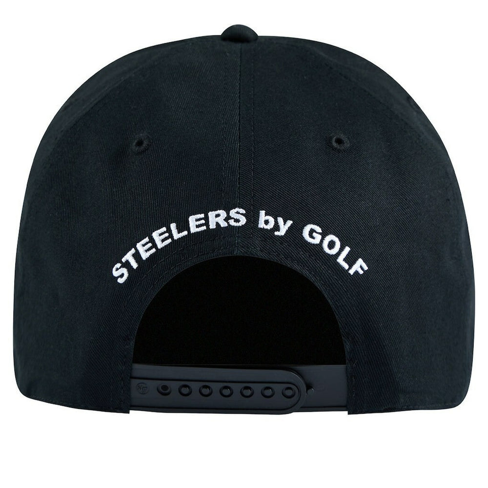 Pittsburgh Steelers Golf Wang Unisex Snapback Hat - Black Hats