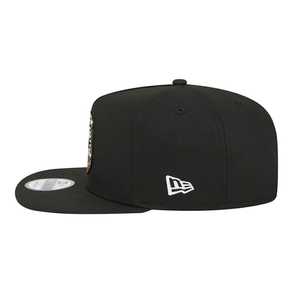 Denver Broncos New Era Super Bowl Ring 9FIFTY A-Frame Adjustable Hat - Black Hats